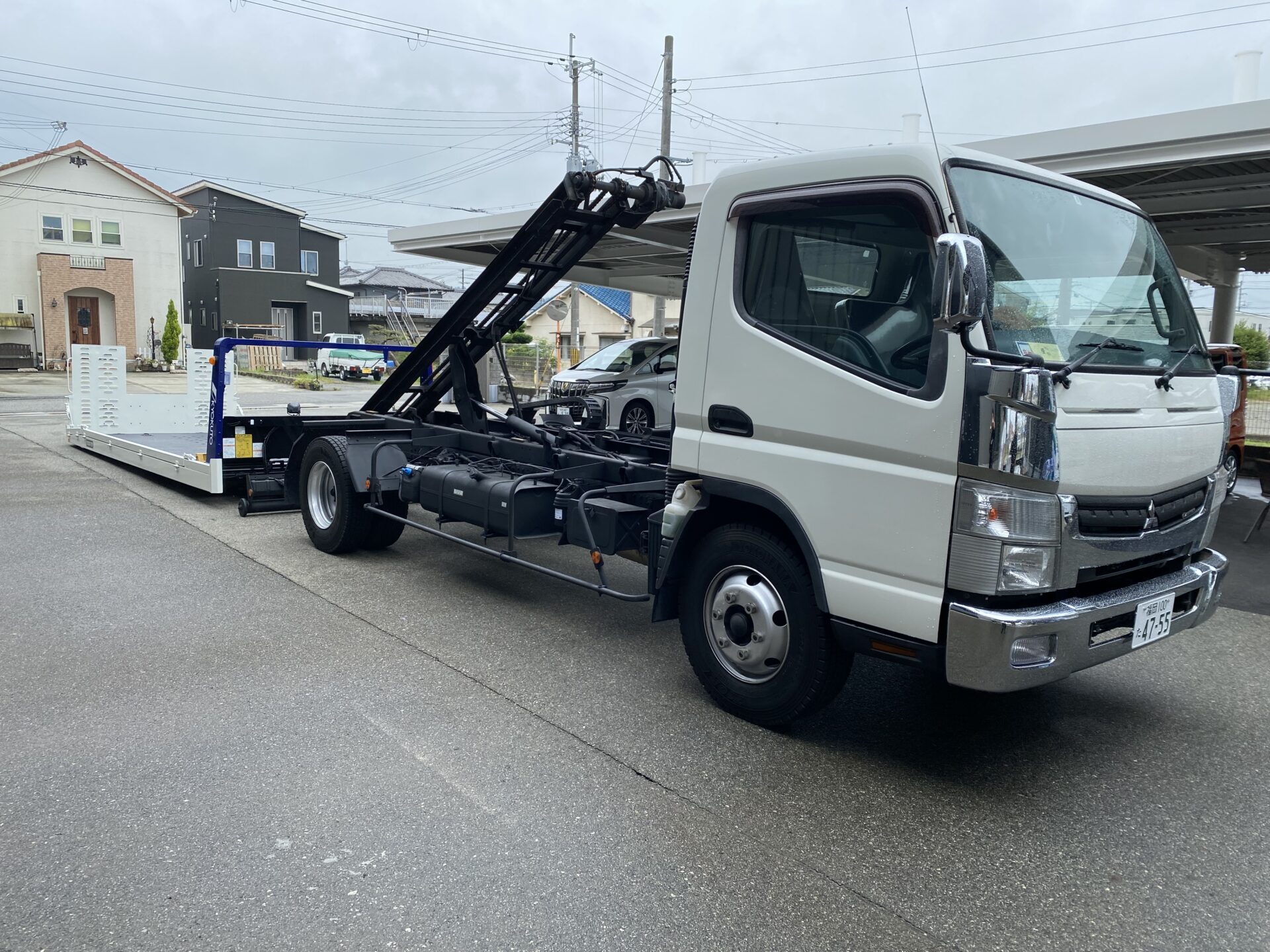 フルフラット積載車導入！