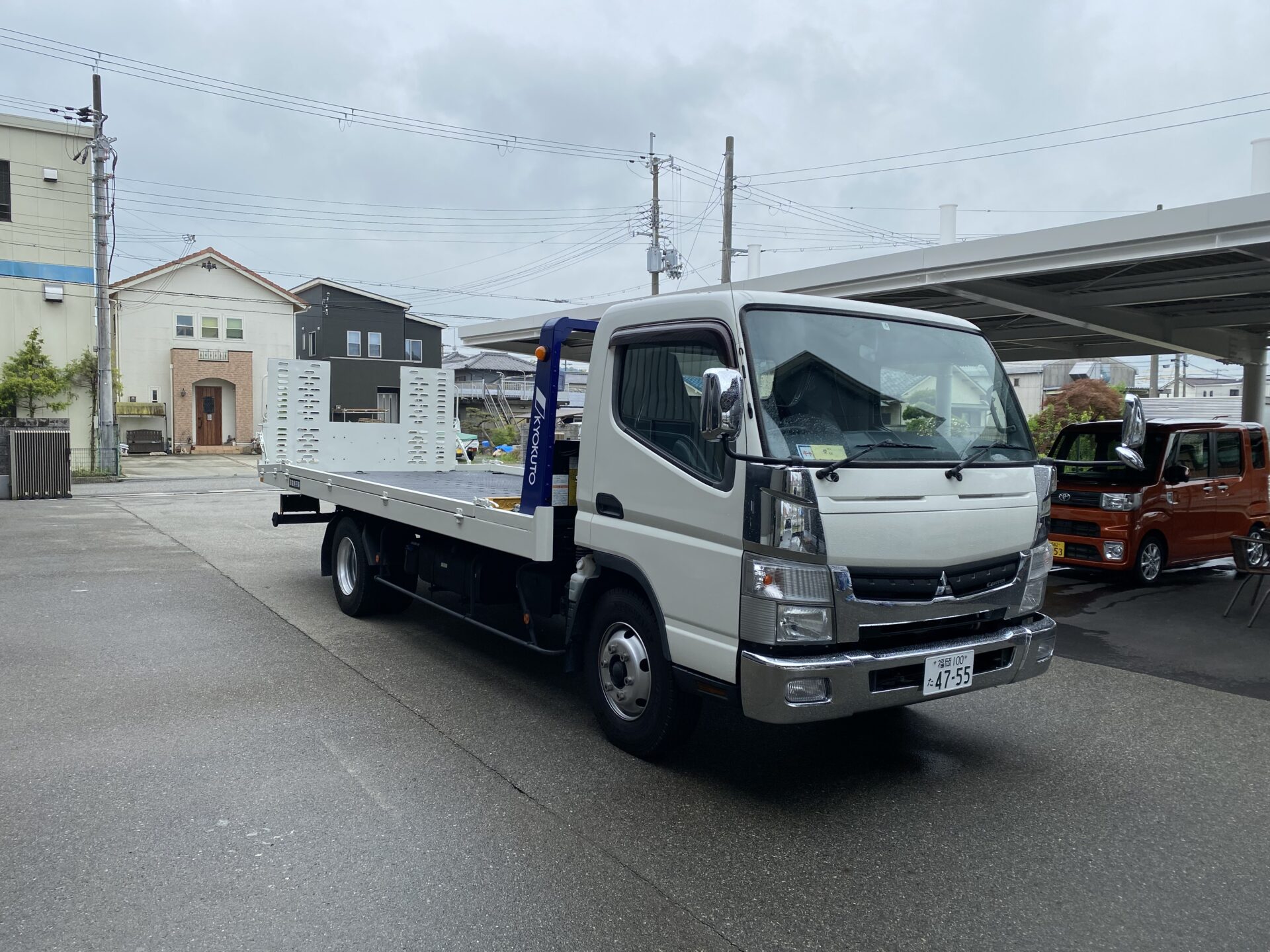 フルフラット積載車導入！