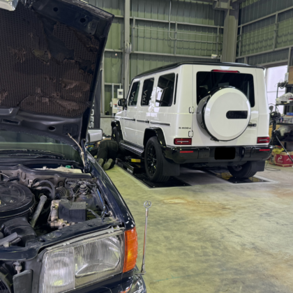 G400D　ワイドトレットスペーサー取付