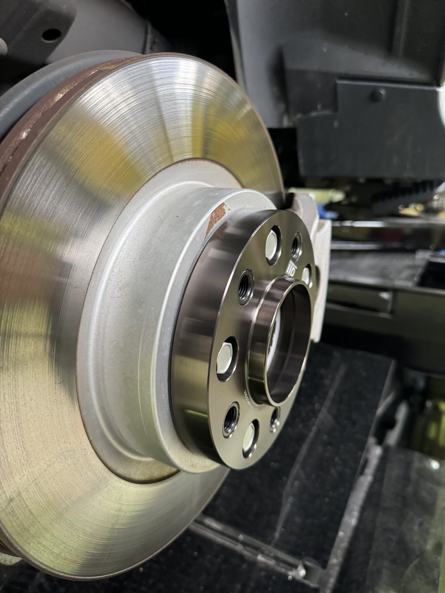 G400D　ワイドトレットスペーサー取付