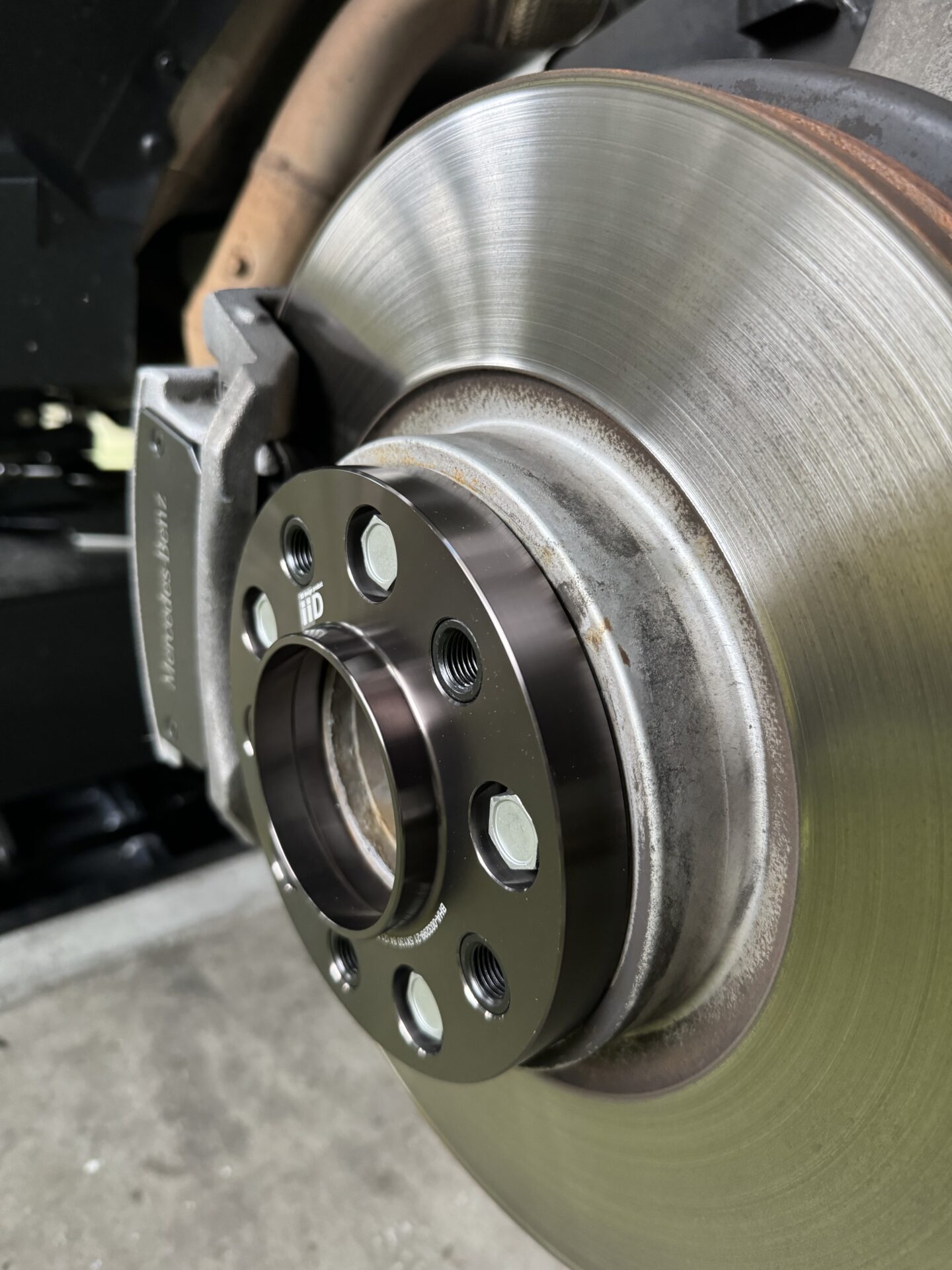 G400D　ワイドトレットスペーサー取付