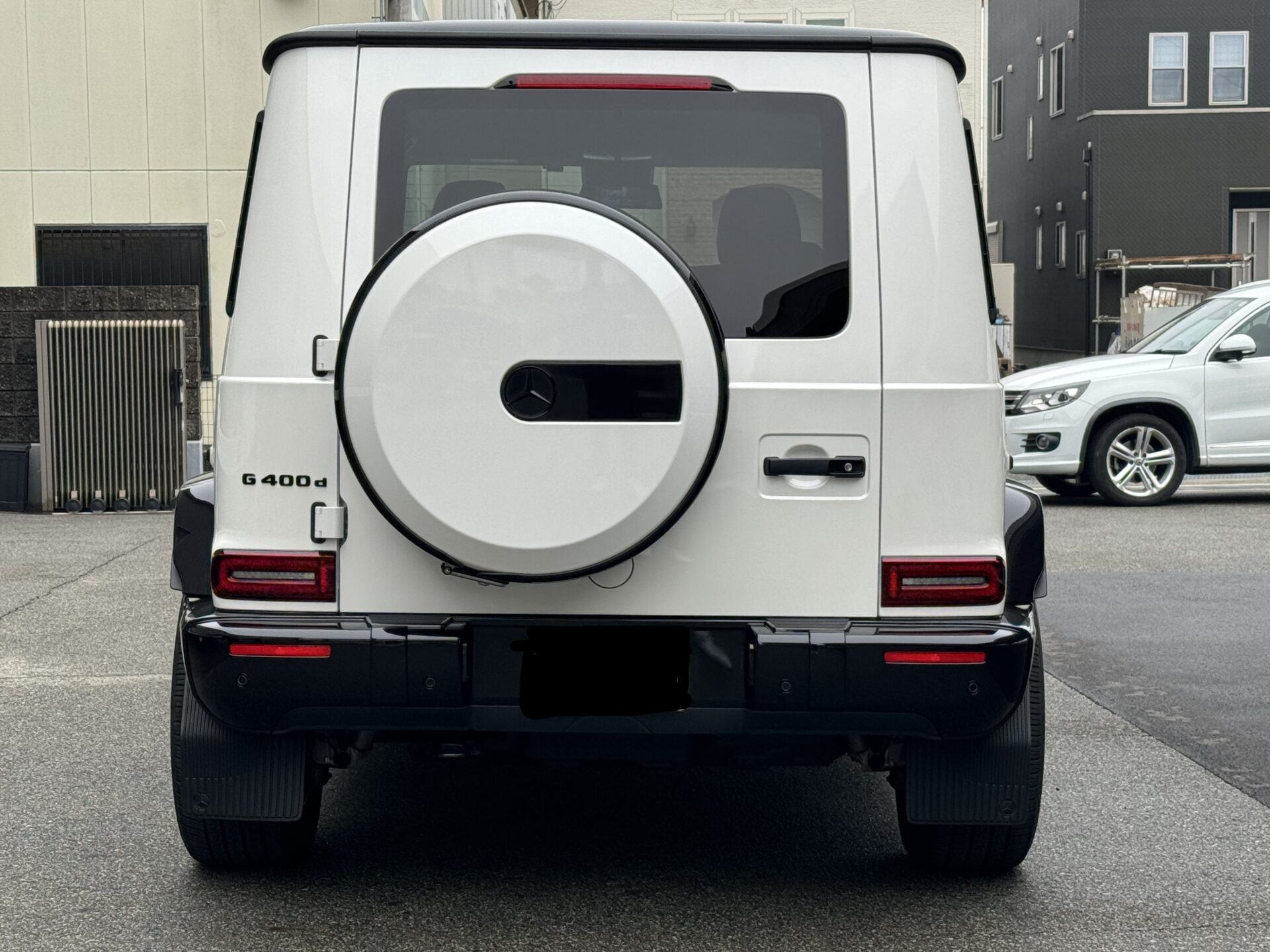 G400D　ワイドトレットスペーサー取付