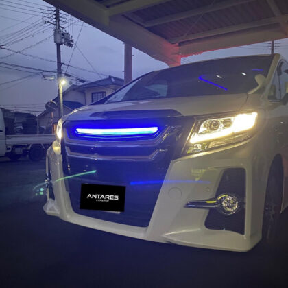 30アルファード　モデリスタグリル取付