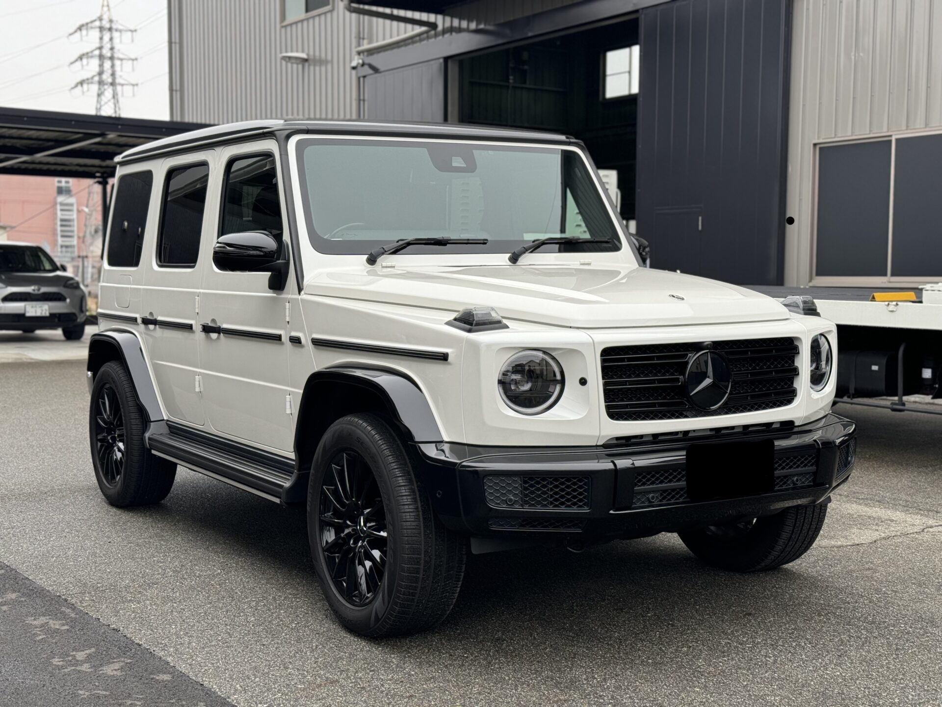 G400D　ワイドトレットスペーサー取付