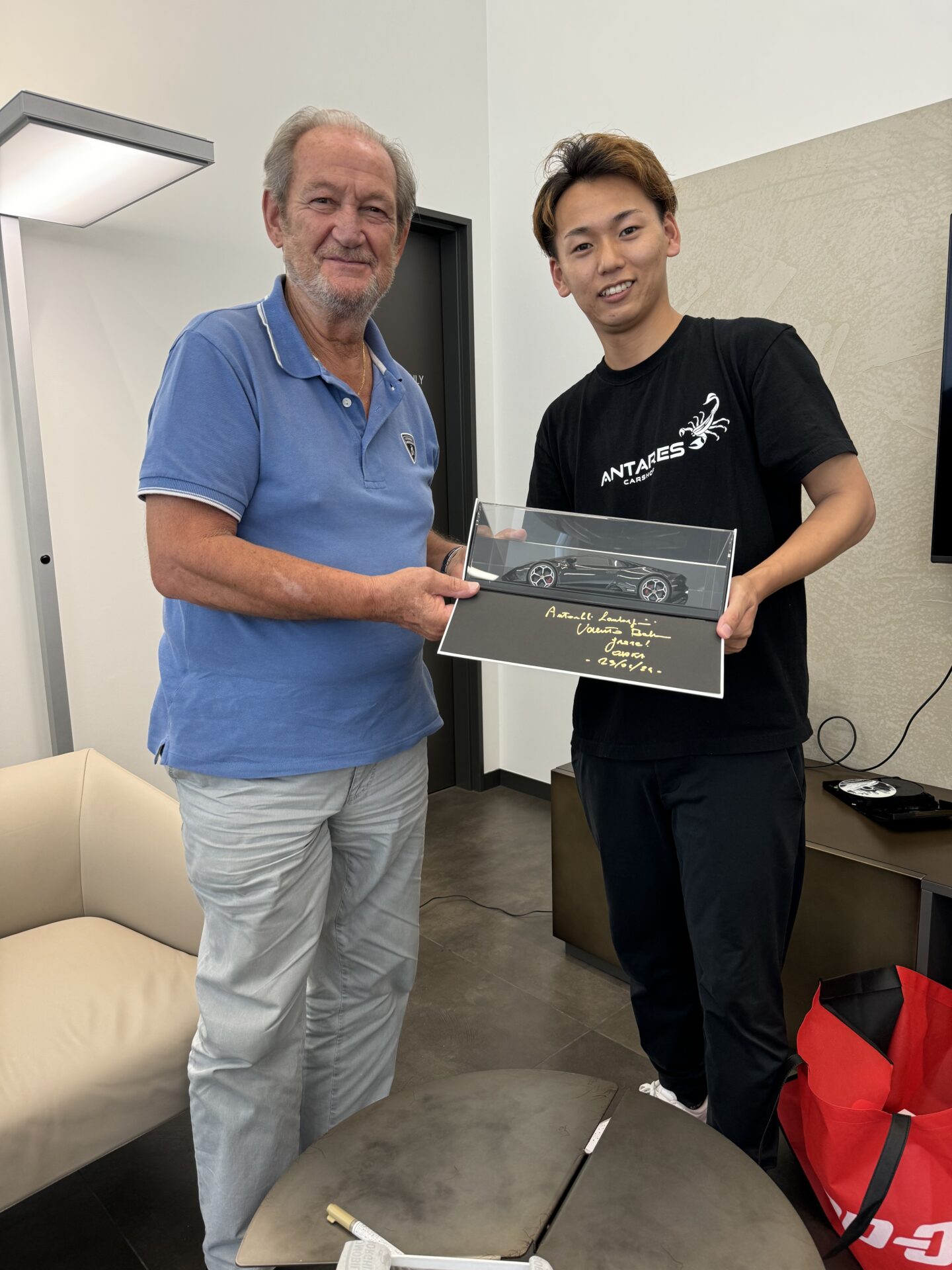 ヴァレンティーノ・バルボーニ氏来日！