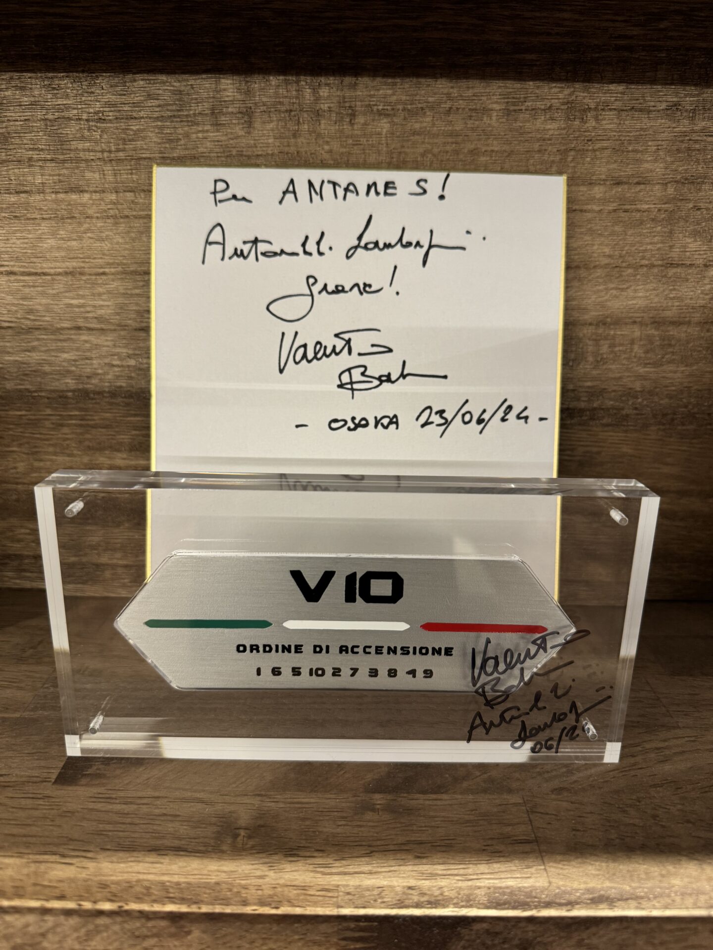 ヴァレンティーノ・バルボーニ氏来日！