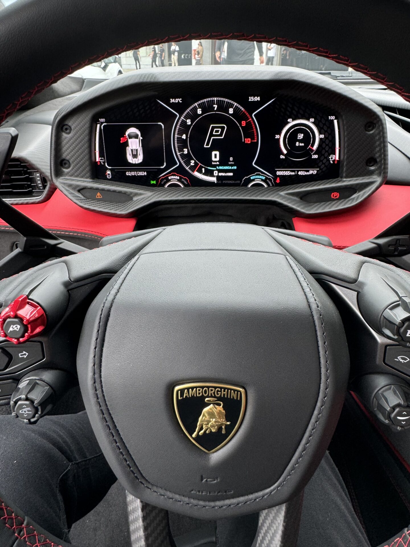 ランボルギーニ　レヴェルト試乗会　in富士スピードウェイ