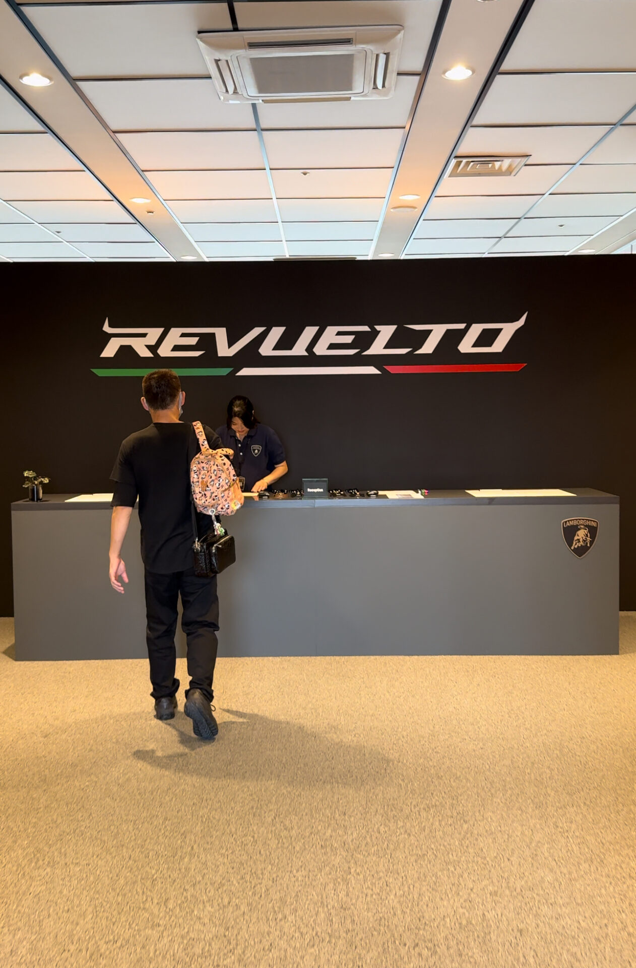 ランボルギーニ　レヴェルト試乗会　in富士スピードウェイ